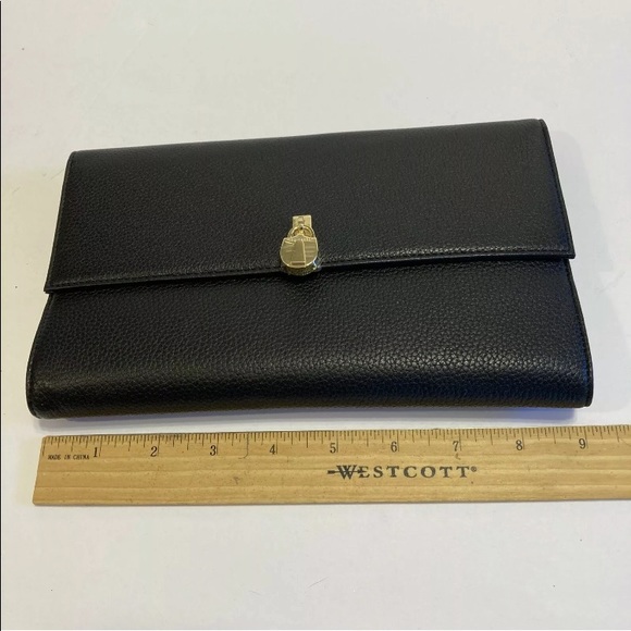 Ted baker London unisex black clutch with dust bag - Picture 4 of 5